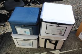 3x VaccinePorter 24 travel cases with a VaccinePorter 16 travel case SUBJECT TO VAT