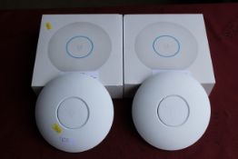 2x UNIFI Cloud U6-Pro Wi-Fi 6 access points with original boxes SUBJECT TO VAT