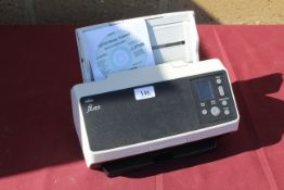 Fujitsu fi-8170 A4 document scanner with driver and application CD. Lacking power cable SUBJECT TO