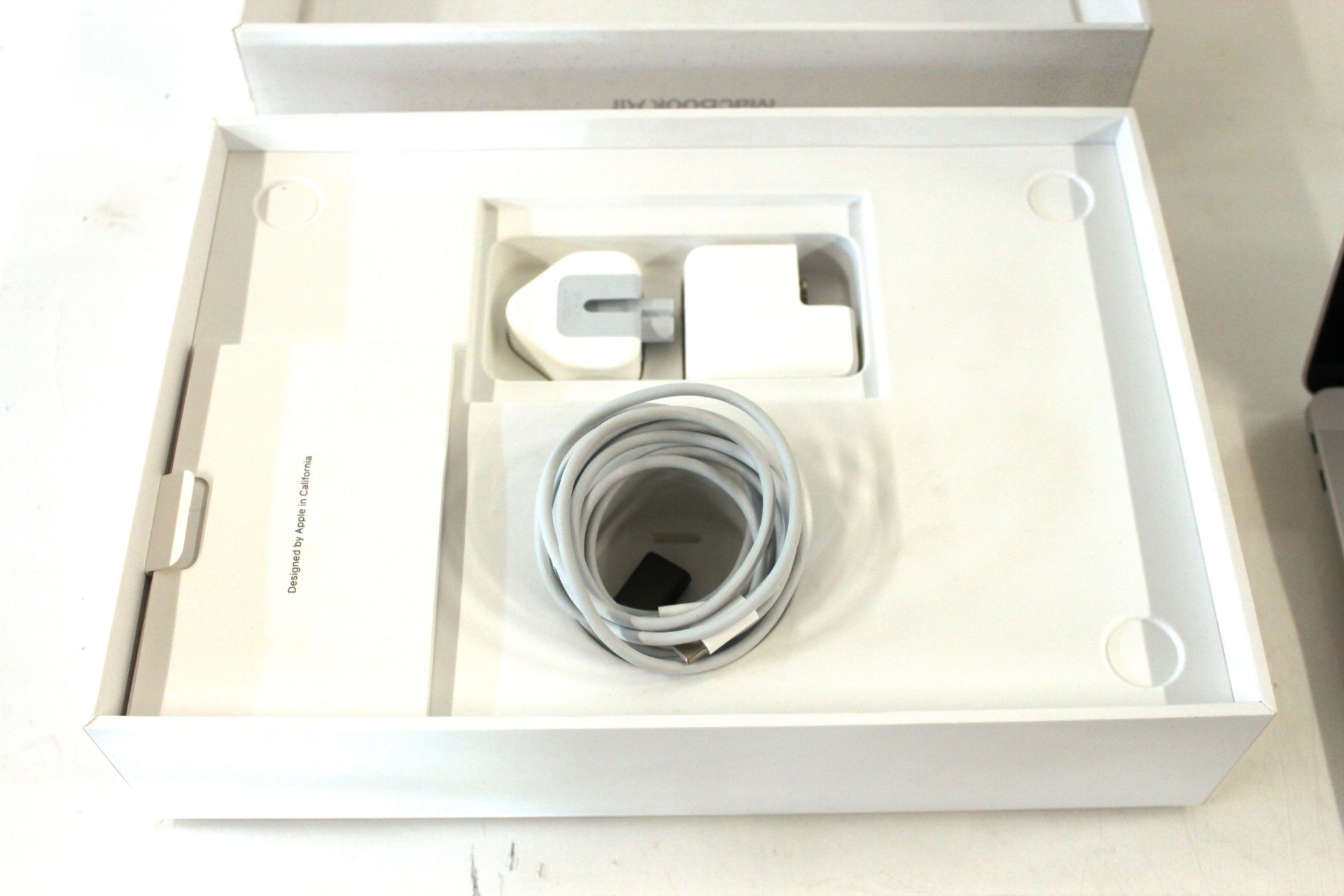 Apple MacBook Air (13") laptop. Operating System macOS Sonoma. CPU M1. RAM 8GB. SSD 256GB. Year - Image 11 of 11