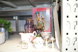 A Leonardo Collection clown ornament with box; a D