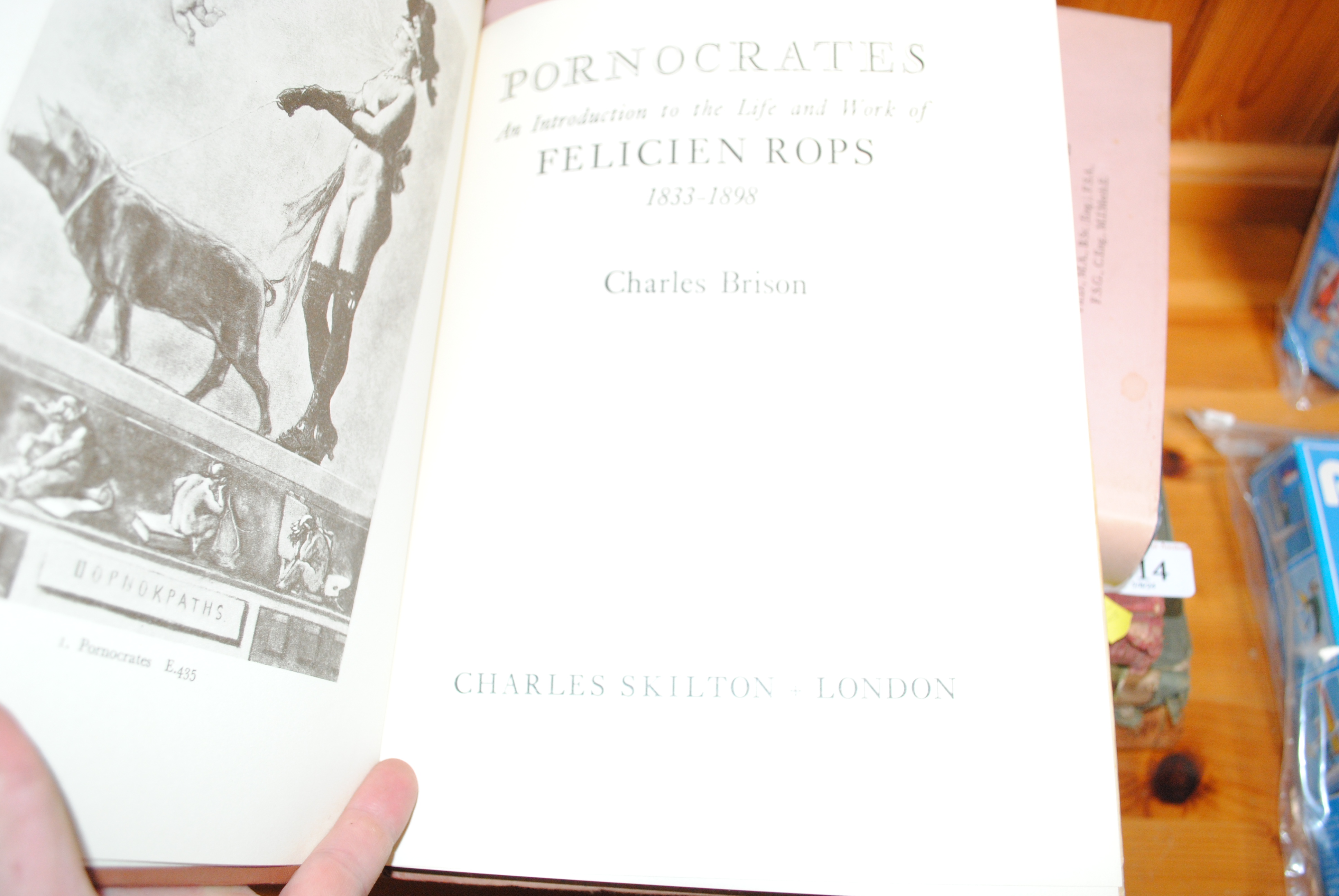 Various artbooks including Pornocrates The Life and Works of Felicien Rops, Paul and Thomas - Image 2 of 3