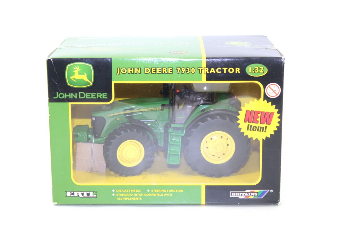 A Britains Elite Krone Big Pack baler No15040; Britains Ertl John Deere 7930 tractor No.42266; - Image 3 of 4