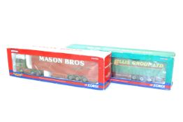 Corgi Hauliers of Renown limited edition scale 1:50 Scania R Series top line curtainside for Mason