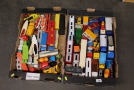 A large group of unboxed and mostly play worn vehicles including Lesney, Matchbox Series, K8 Guy