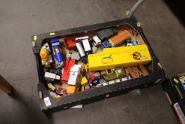 A collection of mostly Corgi commercial vehicles, play worn