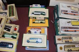 Corgi Bedford OB coach Island Transport; Corgi Grey/Green AEC Regal; AEC Regal Hanson; Corgi OB
