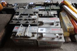 6x Batteries. NO VAT