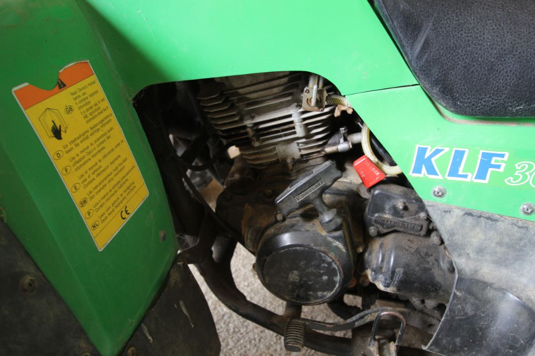 Kawasaki KLF 300 2WD quad bike. 3,396 miles. Owned from new. Key held. NO VAT - Image 22 of 27