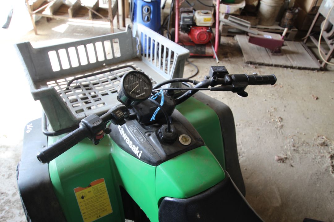 Kawasaki KLF 300 2WD quad bike. 3,396 miles. Owned from new. Key held. NO VAT - Image 23 of 27