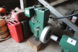 Lister D stationary engine. NO VAT
