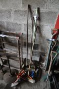 Large quantity of brooms and brushes. NO VAT