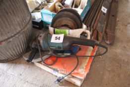 Makita 9in grinder with quantity of discs. SUBJECT TO VAT