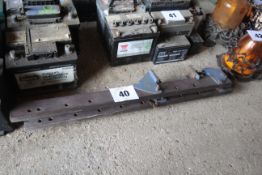 Pair of sash cramps. NO VAT