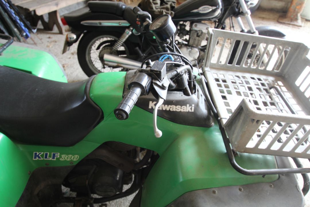 Kawasaki KLF 300 2WD quad bike. 3,396 miles. Owned from new. Key held. NO VAT - Image 11 of 27