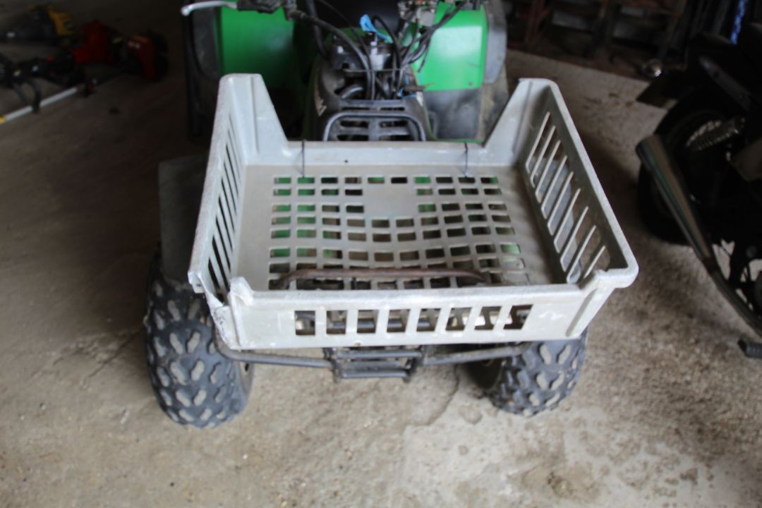 Kawasaki KLF 300 2WD quad bike. 3,396 miles. Owned from new. Key held. NO VAT - Image 3 of 27