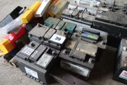 5x Batteries. NO VAT