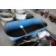 A large blue painted twin handled bath. NO VAT - Image 1 of 3