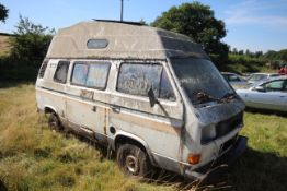 VW Transporter T25 High Top Campervan shell.