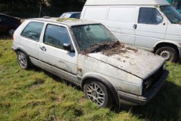 VW Golf MK II GTi 16v 1.8L petrol manual 3-door sm