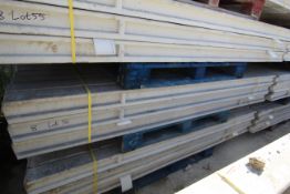 5x packs of 27 8ft intermediate concrete posts. B-