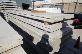5x prestressed concrete panels: 1x 4500 x 1500 x 1