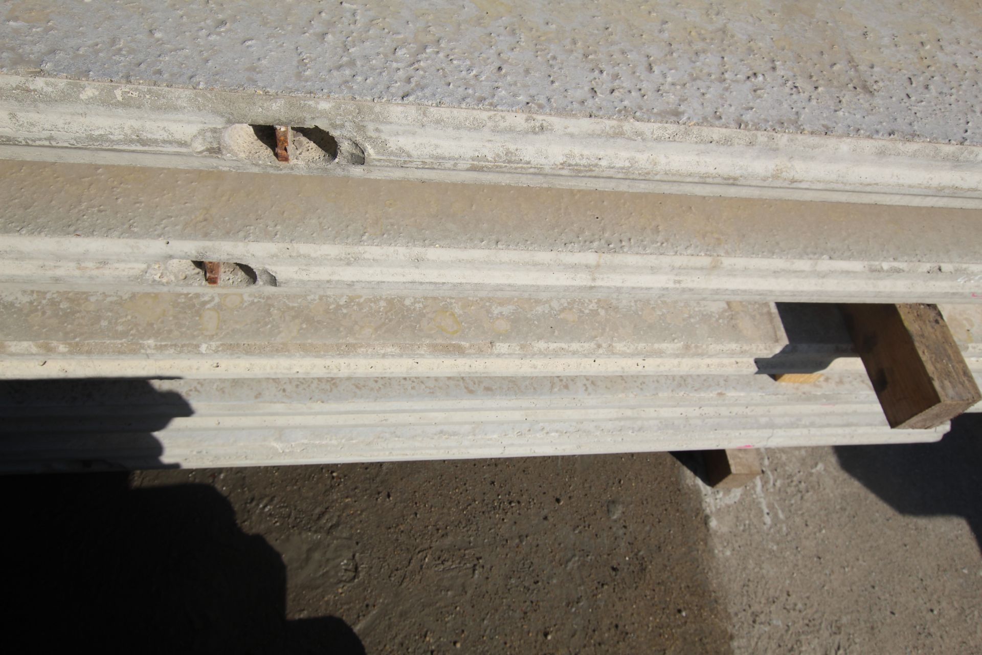 5x prestressed concrete panels: 3x 4570 x 1200 x 9 - Image 5 of 14