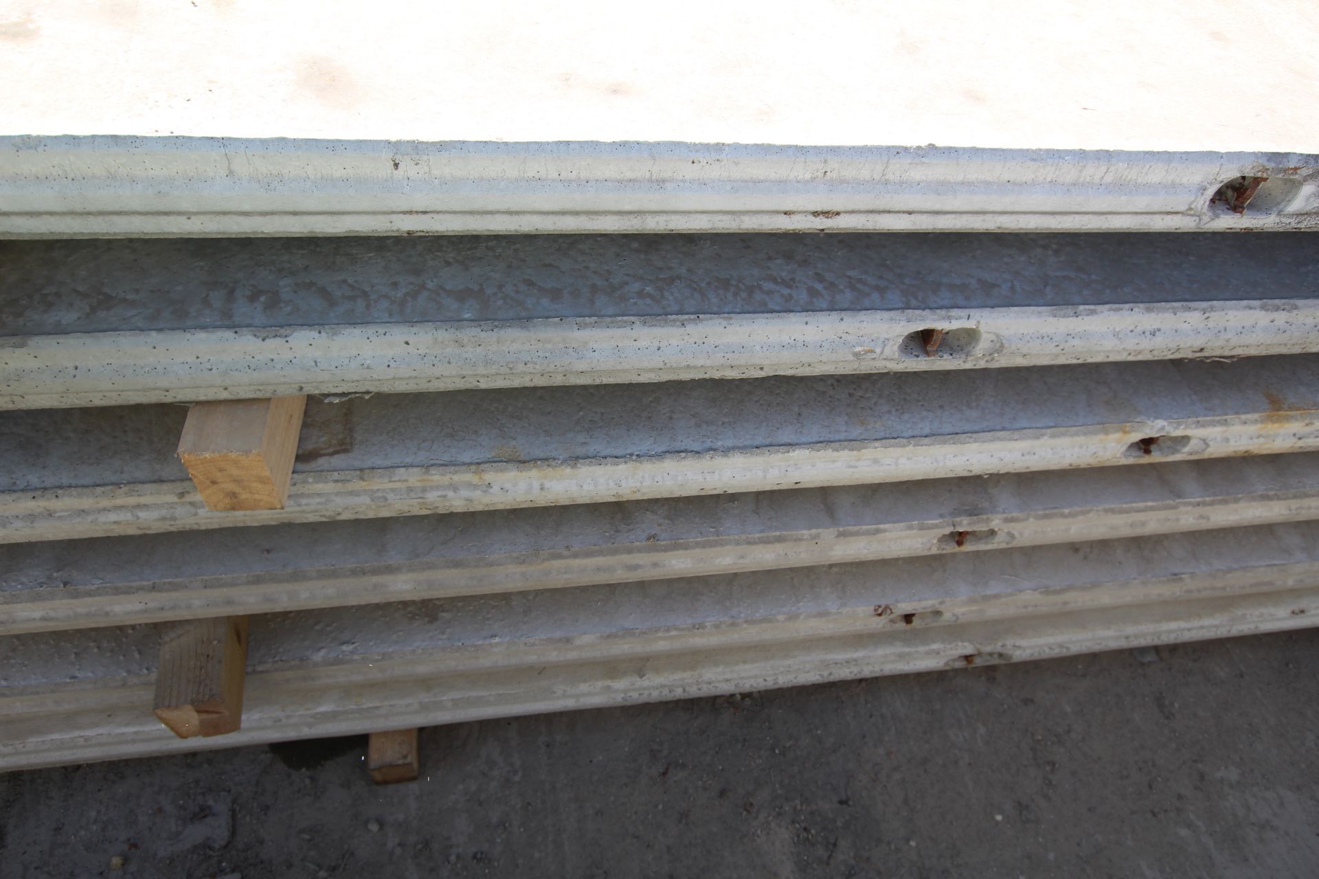 6x prestressed concrete panels: 2x 5000 x 1000 x 9 - Image 12 of 15