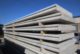 5x prestressed concrete panels: 2x 6000 x 1200 x 1