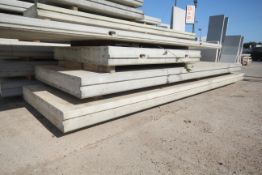3x prestressed concrete panels: 1x 2000 x 1000 x 1