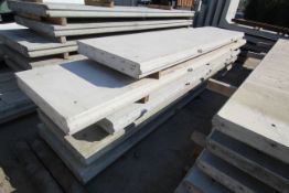 5x prestressed concrete panels: 1x 5751 x 1000 x 1