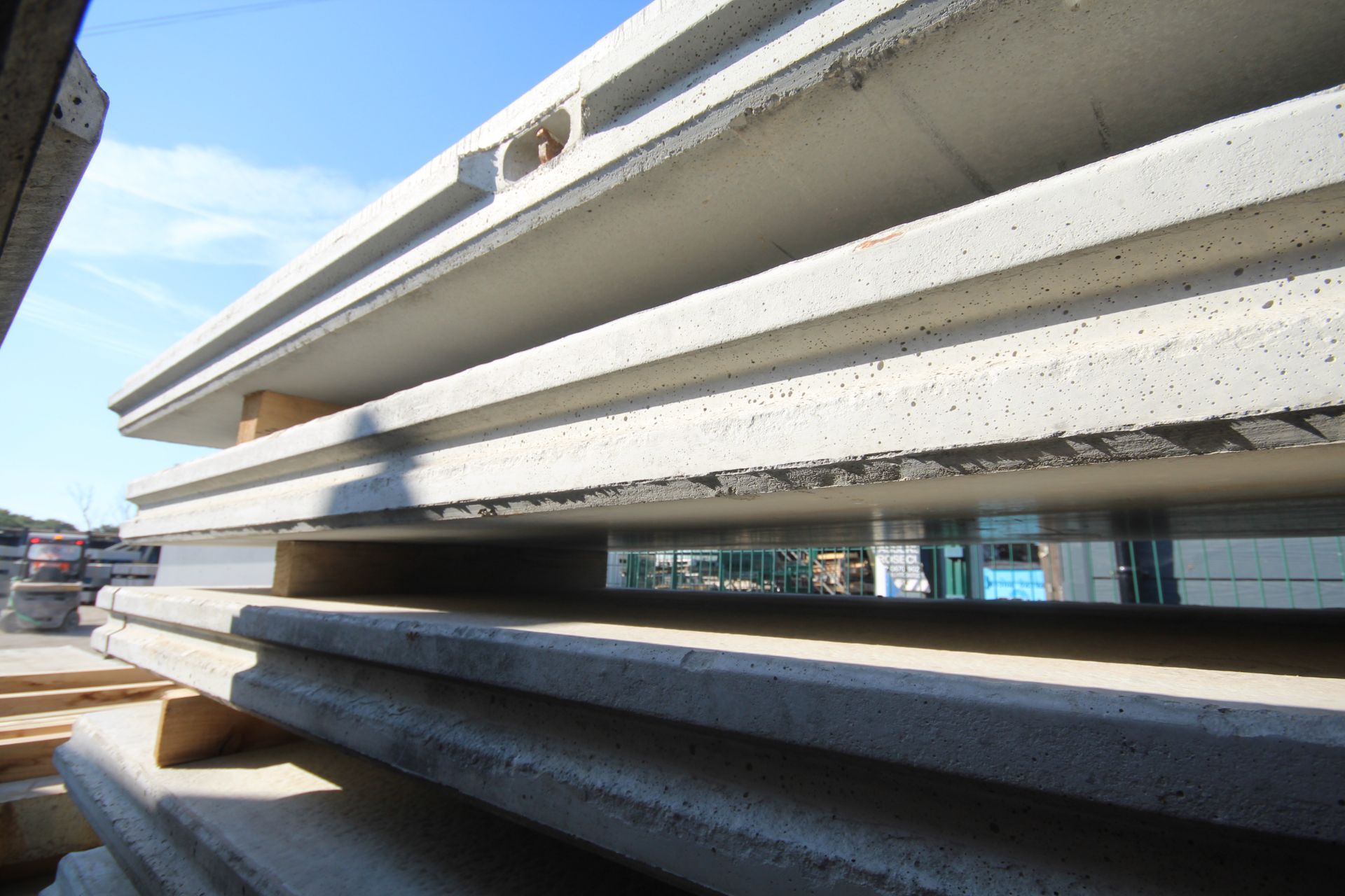 3x prestressed concrete panels: 2x 4500 x 1000 x 145 & 1x 4570 x 1000 x 145 (top three). - Image 5 of 7