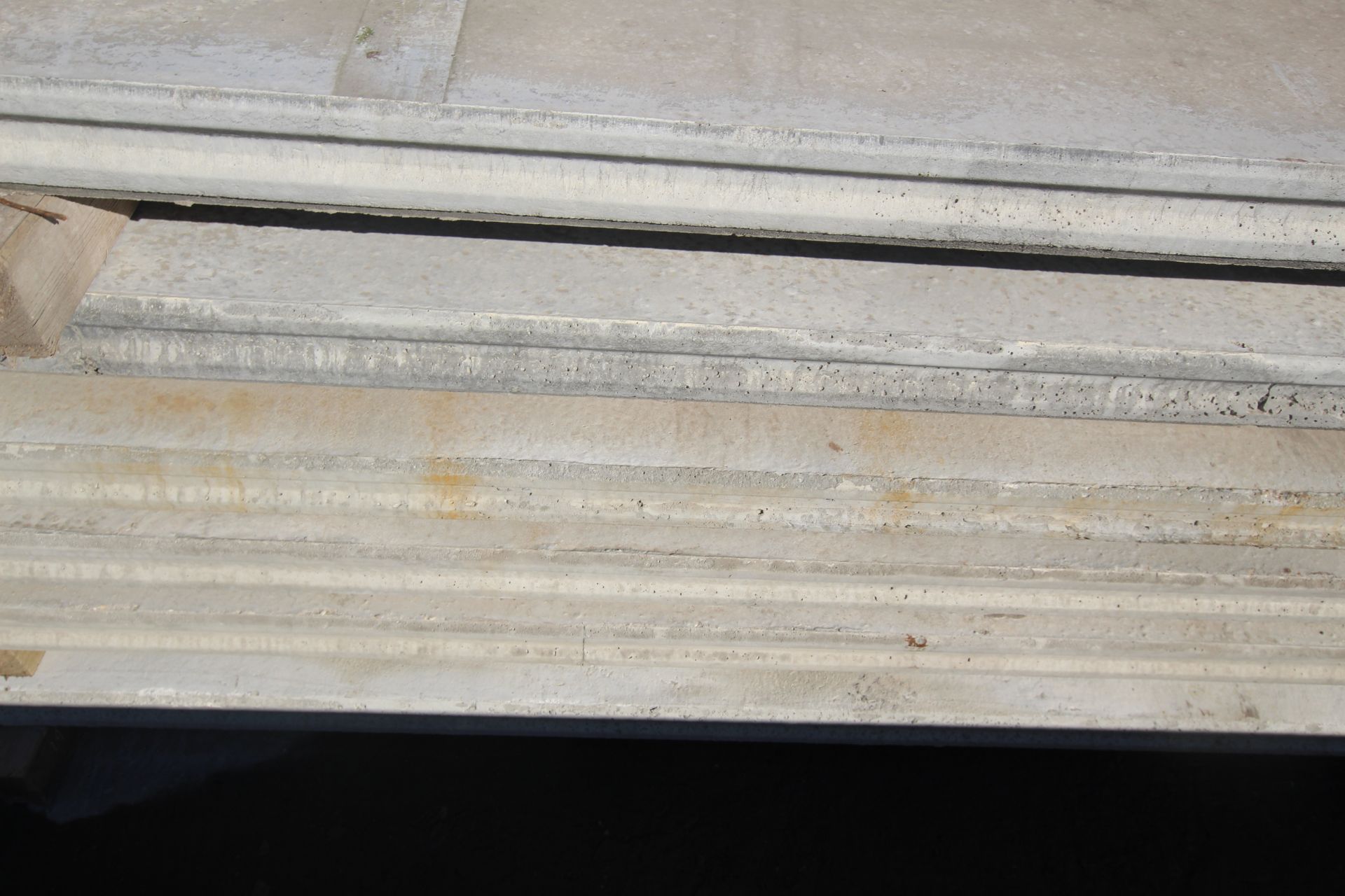 6x prestressed concrete panels: 2x 5000 x 1000 x 9 - Image 3 of 15