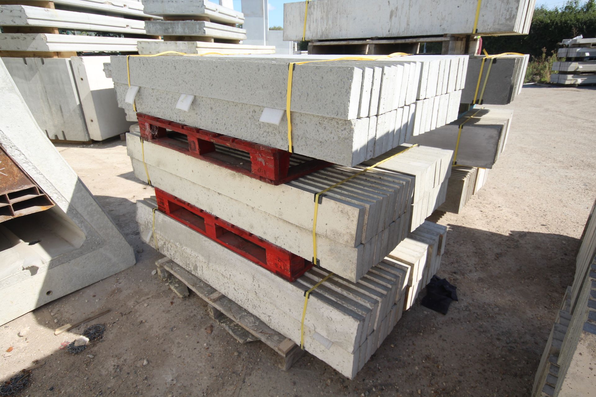 3x packs of 36 6in concrete gravel boards. B-grade - Image 3 of 8