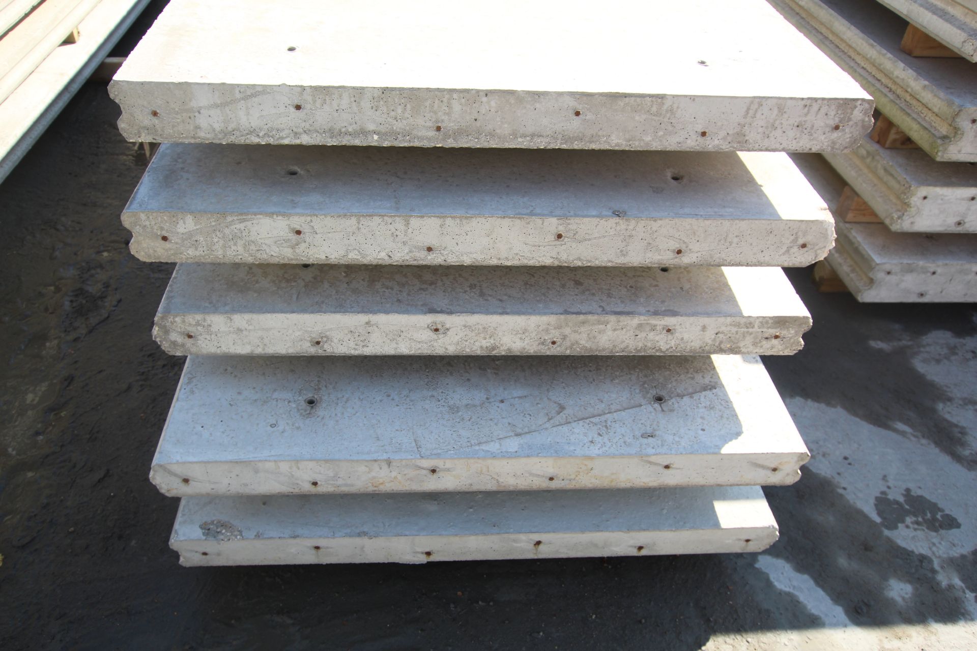 5x prestressed concrete panels: 3x 4570 x 1200 x 9 - Image 14 of 14