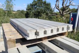 Pack of 27 6ft intermediate concrete posts & 7x 5f