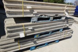 4x 5 packs of 27 8ft intermediate concrete posts a