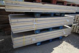 5x packs of 27 8ft intermediate concrete posts. B-