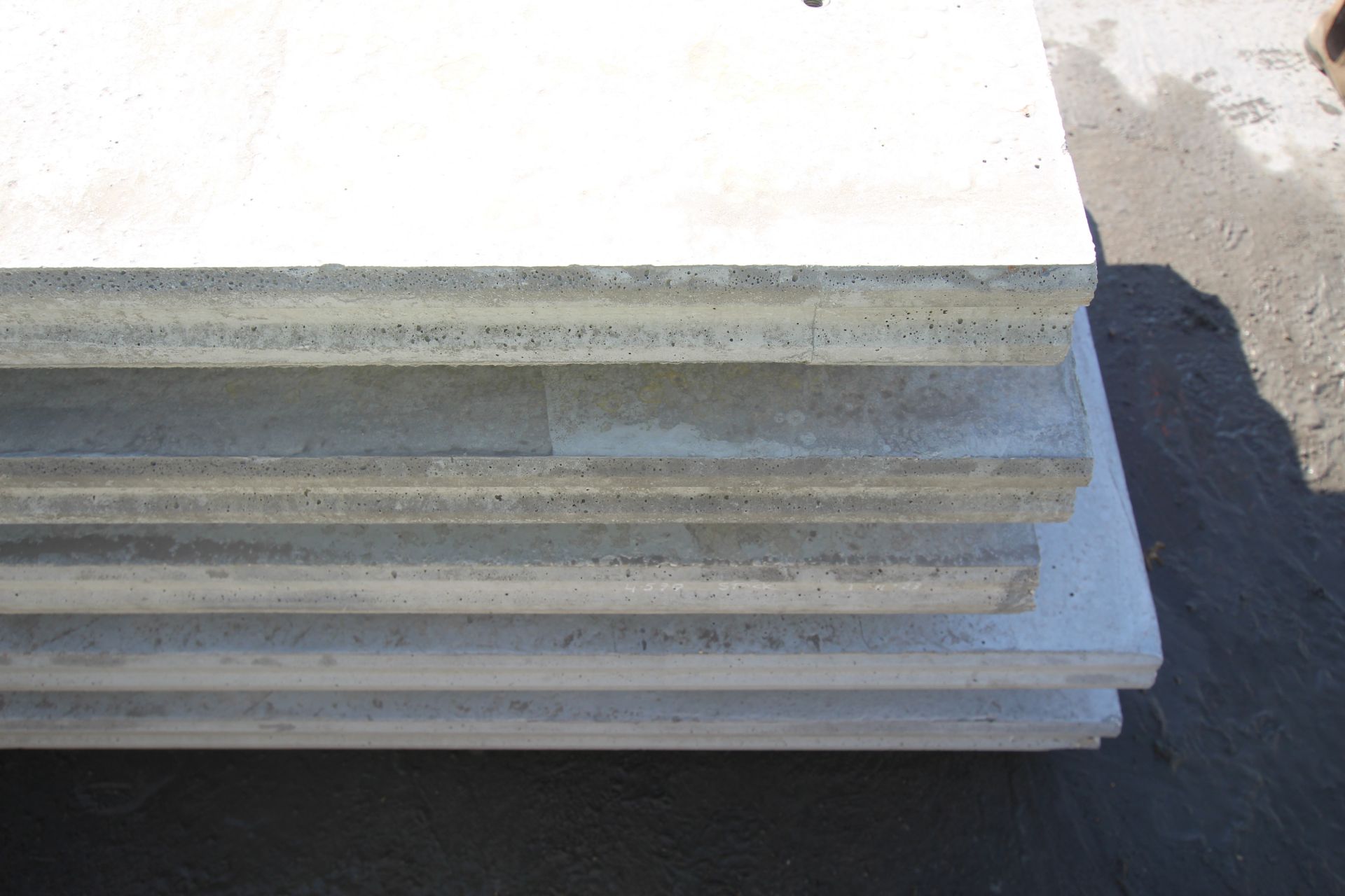 5x prestressed concrete panels: 3x 4570 x 1200 x 9 - Image 13 of 14