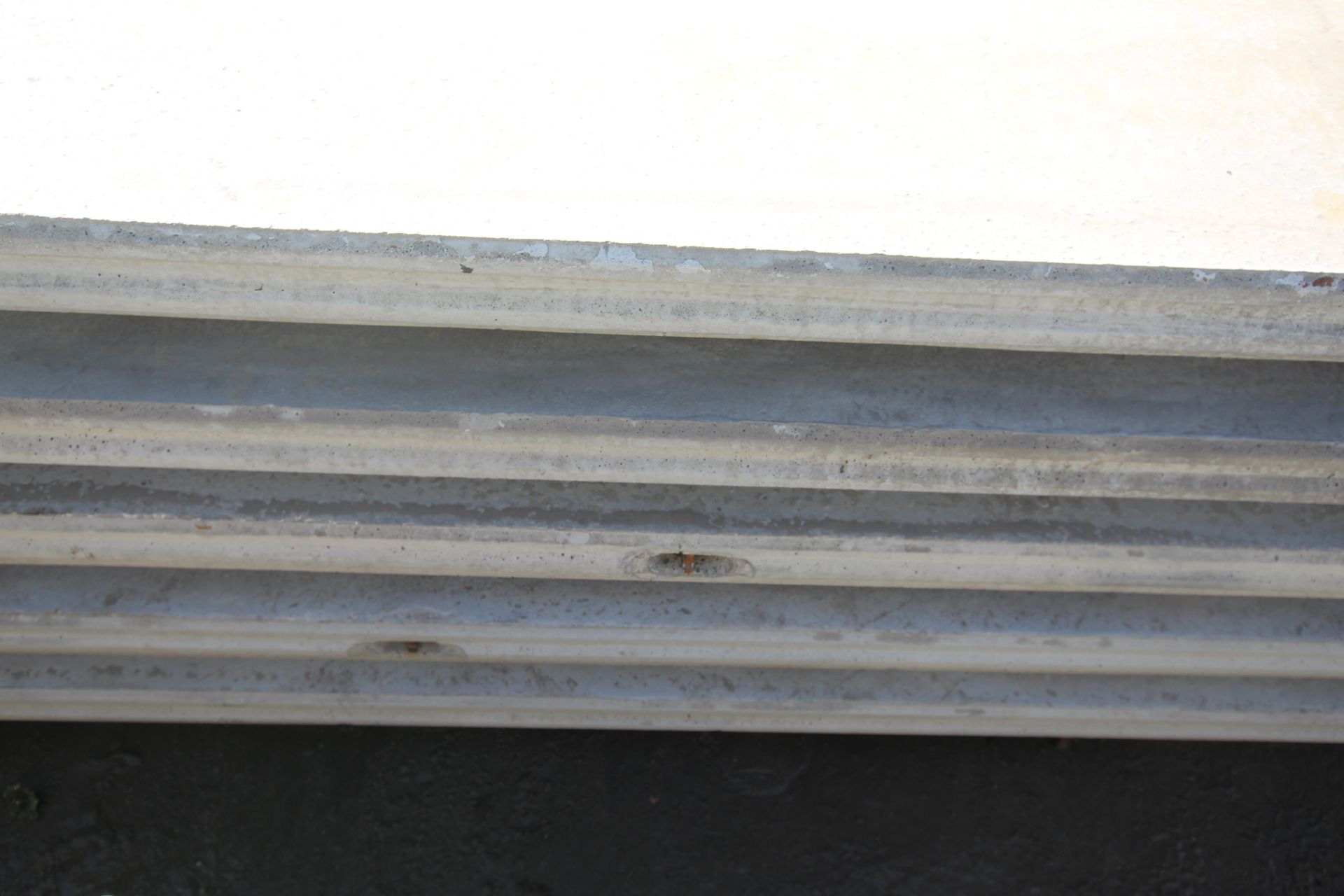 5x prestressed concrete panels: 3x 4570 x 1200 x 9 - Image 12 of 14
