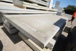 Prestressed concrete panel: 3990 x 1500 x 95.