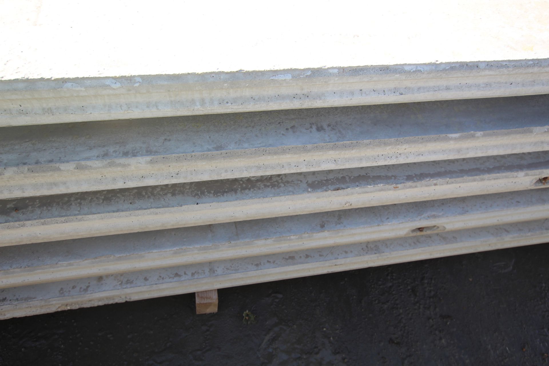 5x prestressed concrete panels: 3x 4570 x 1200 x 9 - Image 11 of 14