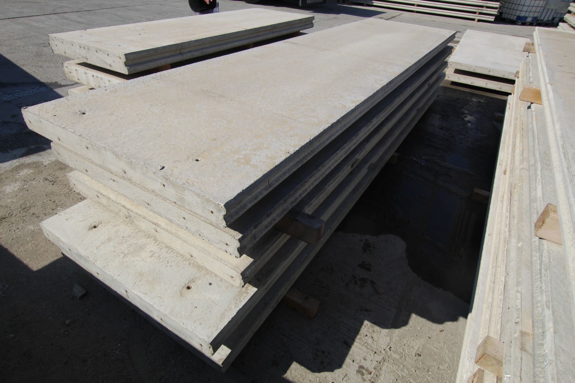 5x prestressed concrete panels: 3x 4570 x 1200 x 9 - Image 8 of 14