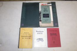 Fordson N instruction books, Cat D6 instruction bo