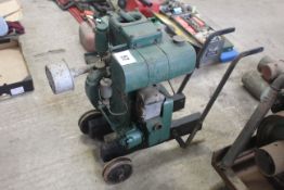 Lister D petrol paraffin stationary engine. 1943.