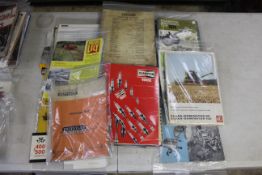Box of various vintage and classic machinery broch