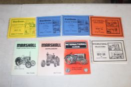 Collection of A5 reference books by Allan Condie.