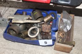 Various brass and other bushes etc.