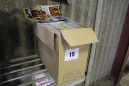 Box of Old Glory magazines.