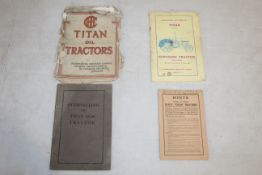 Overhauling Titan 10-20 tractor, part original ope